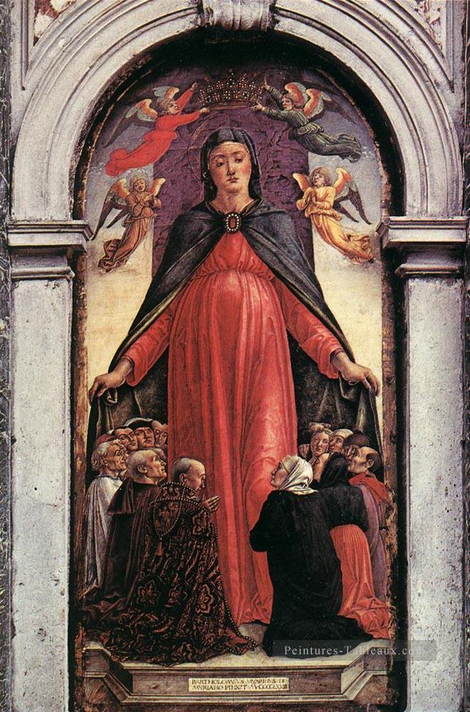 Madonna Della Misericordia Bartolomeo Vivarini Peintures à l'huile